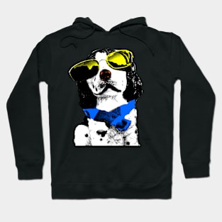 POP ART COOL STAR DOG Hoodie